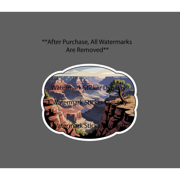 Grand Canyon Sticker Waterproof Decal Arizona Outdoor Travel Desert Gift NEW