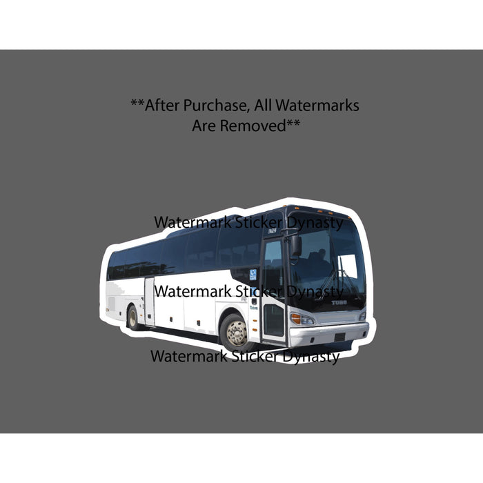Tour Bus Sticker Waterproof Decal Charter Travel Road Sports Gift NEW