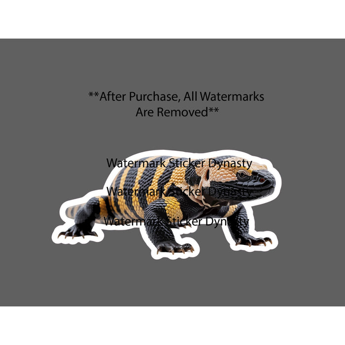 Gila Monster Sticker Waterproof Decal Animal Lizard Reptile Wildlife Gift NEW