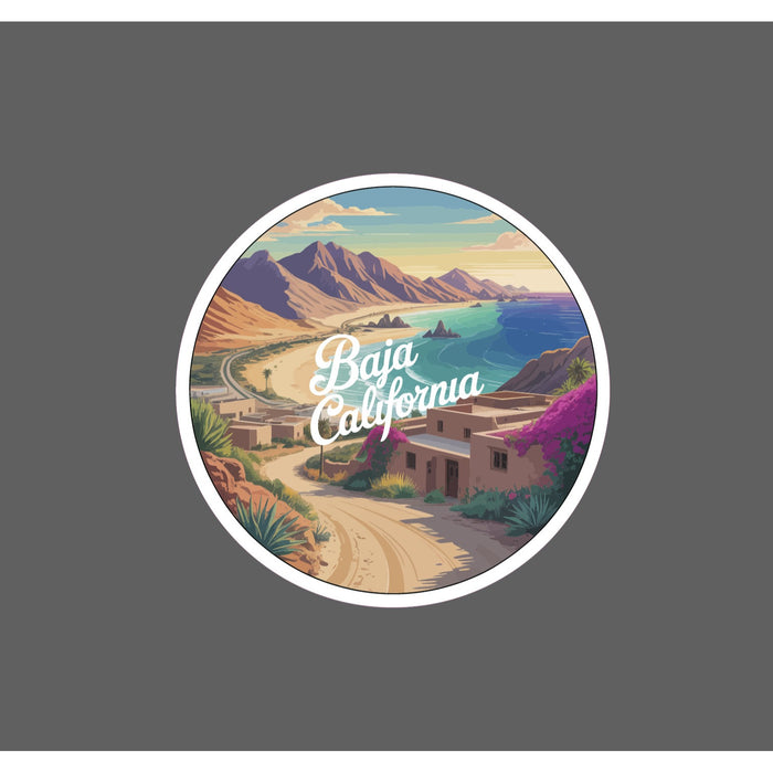 Baja California Sticker Beach Vacation Paradise Ocean Travel Gift Waterproof NEW