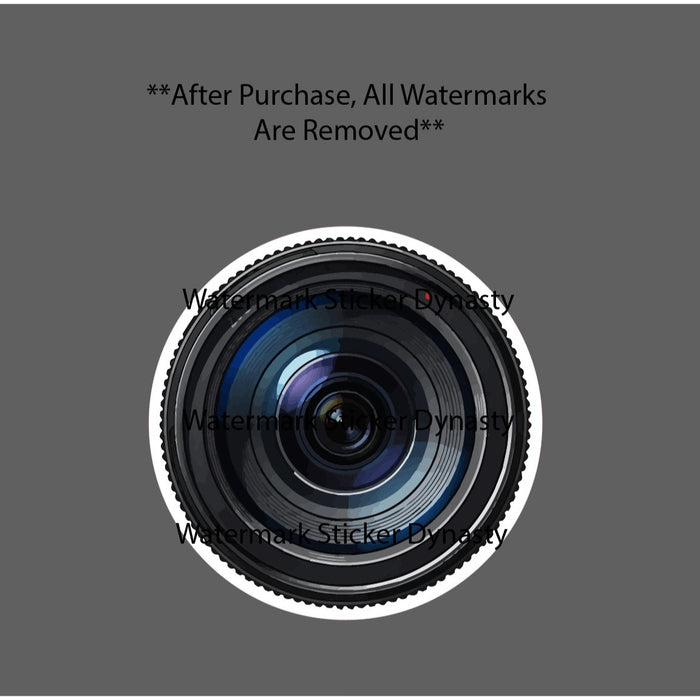 Camera Lens Sticker Waterproof Decal Photo Photography Outdoor Travel Gift NEW