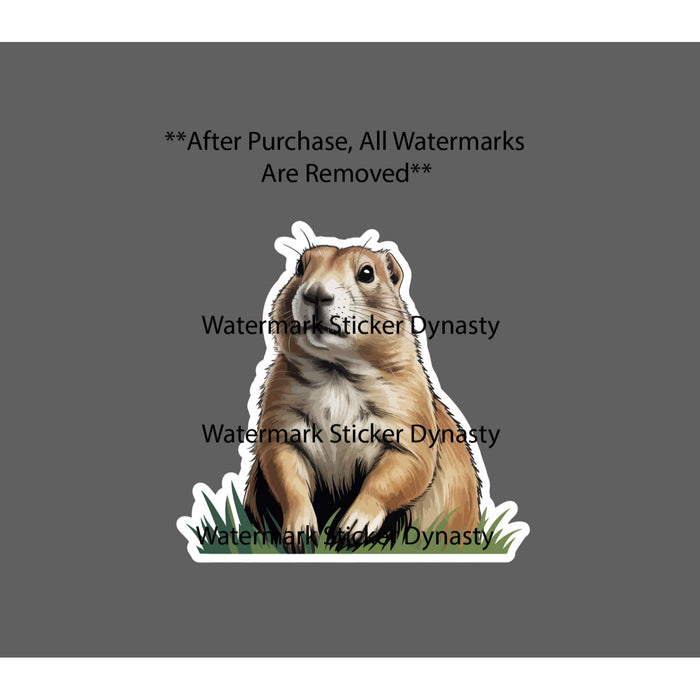 Prairie Dog Sticker Waterproof Decal Animal Wildlife Gift Outdoor Gift NEW