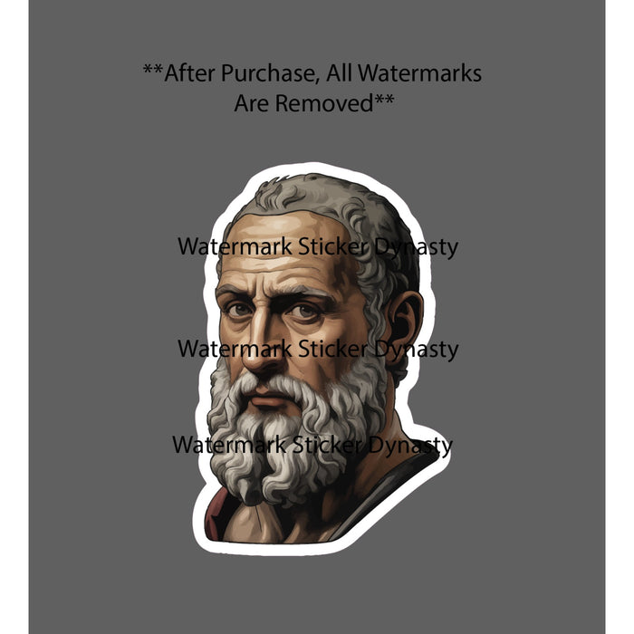 Michaelangelo Sticker Waterproof Decal Art Artist History Gift NEW