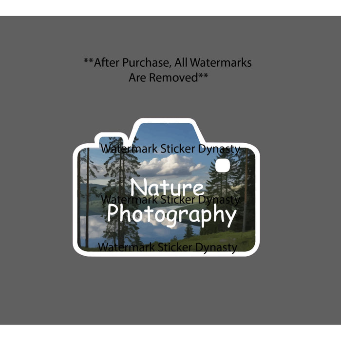 Nature Photography Sticker Waterproof Decal Camera Pictures Travel Gift NEW
