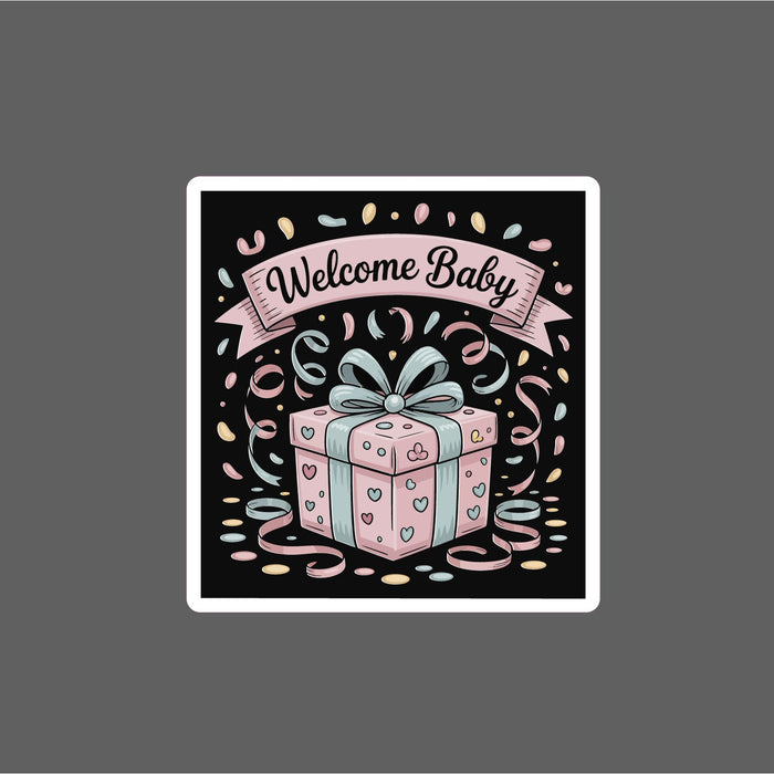 Baby Shower Sticker Confetti Present Party Babies Child Gift Waterproof NEW
