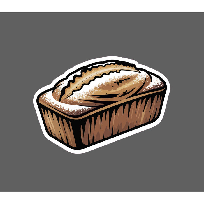 Banana Bread Sticker Baking Fruit Dessert Home Gift Waterproof NEW