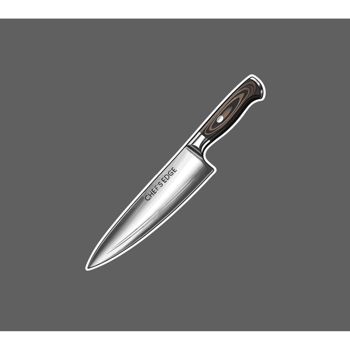 Chef Knife Sticker Waterproof Decal Cooking Kitchen Home Restaurant Gift NEW