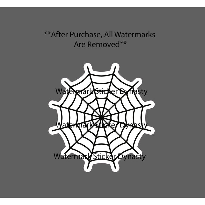 Spider Web Sticker Waterproof Decal Cobweb Animal Outdoor Wildlife Gift NEW