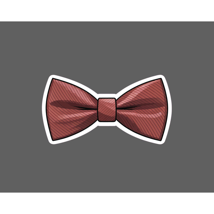 Bow Tie Sticker Waterproof Decal Fancy Suit Dressed Drip Fashion Style Gift NEW
