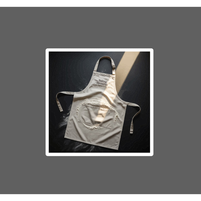 Baking Memories Sticker Baker Apron Cooking Kitchen Love Gift Waterproof NEW