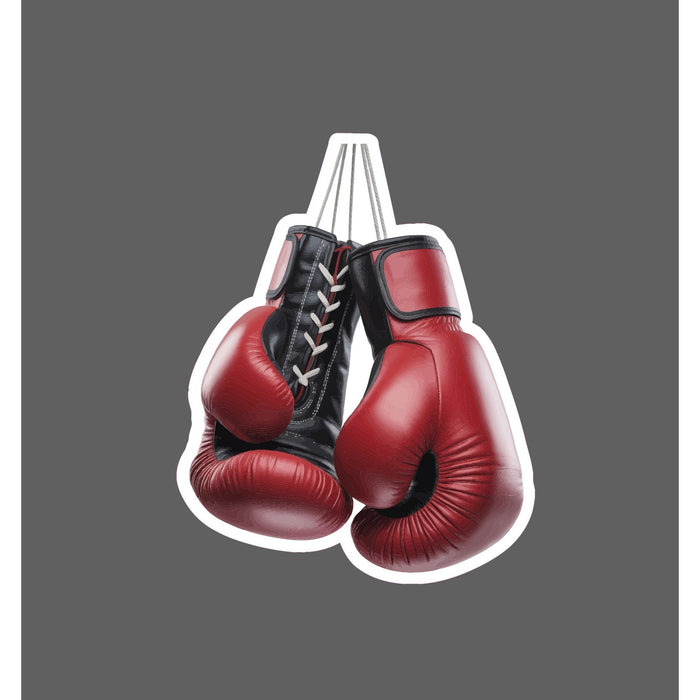 Boxing Gloves Sticker Waterproof Decal Sports Game Workout Gym Gift NEW