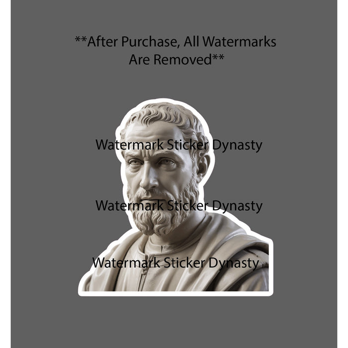 Michaelangelo Sticker Waterproof Decal Marble Statue Art Artist History Gift NEW