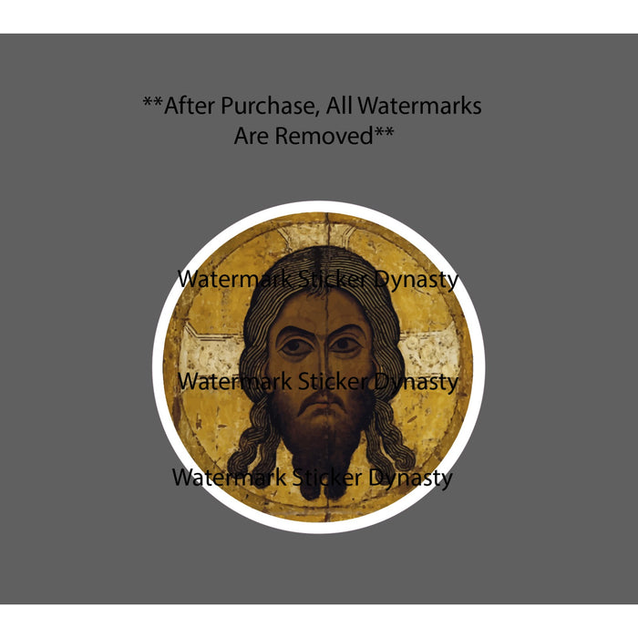 Orthodox Jesus Sticker Waterproof Decal Eastern Orthodoxy Christian Gift NEW