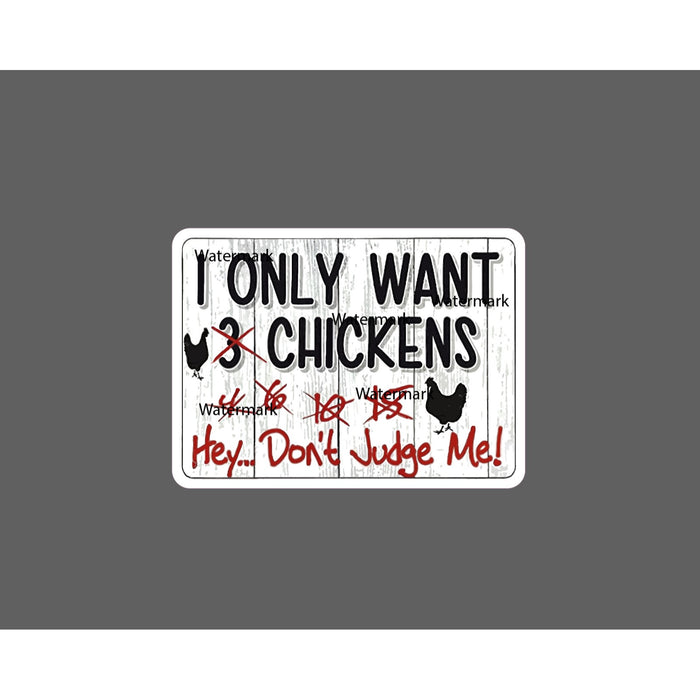 Chicken Coop Sticker Farm Waterproof NEW
