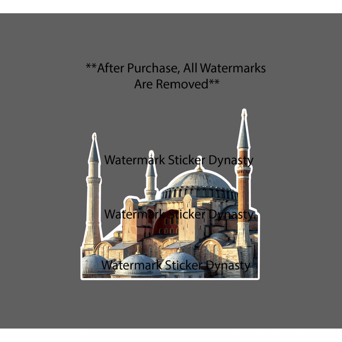 Haga Sophia Sticker Waterproof Decal Travel Turkey Istanbul World Gift NEW