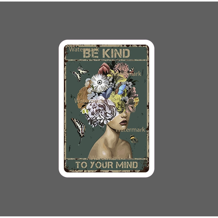 Be Kind Sticker Your Mind Mental Health NEW