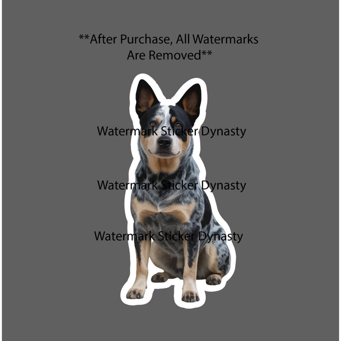 Australian Cattle Dog Sticker Waterproof Decal Farm Sheep Animal Pet Gift NEW