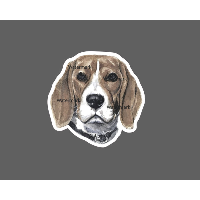 Beagle Sticker Portrait Dog Puppy NEW