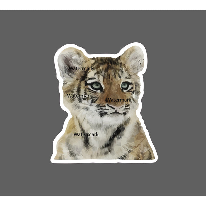 Baby Tiger Sticker Cute Cub NEW