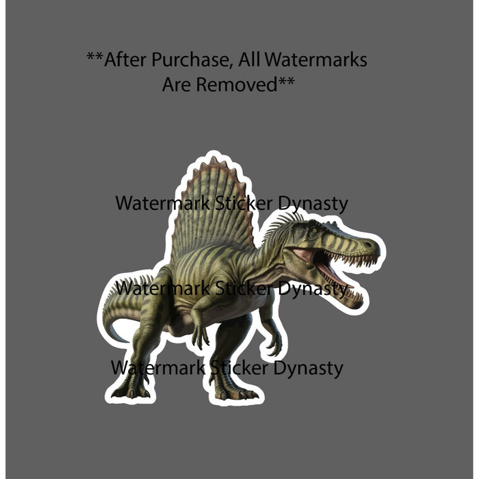 Spinosaurus Sticker Waterproof Decal Dinosaur Animal Wildlife Gift NEW