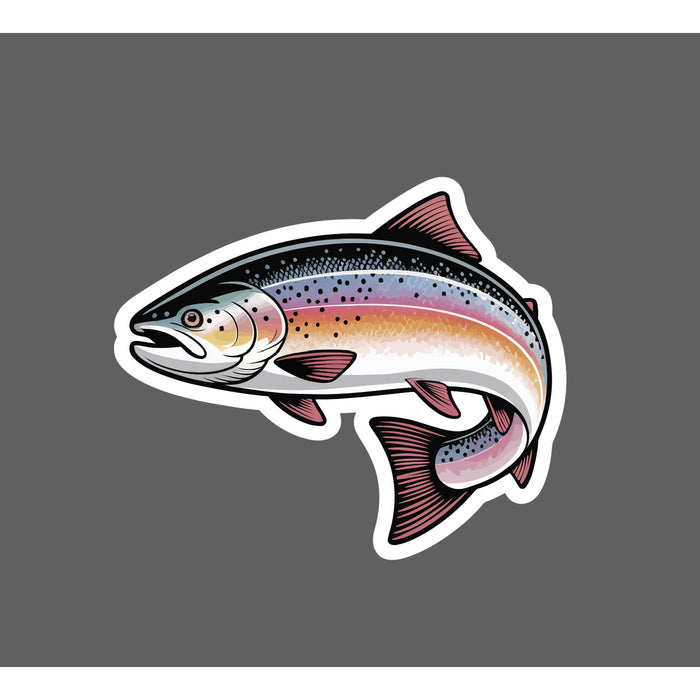 Salmon Sticker Animal Outdoor Wildlife Nature River Gift Waterproof NEW
