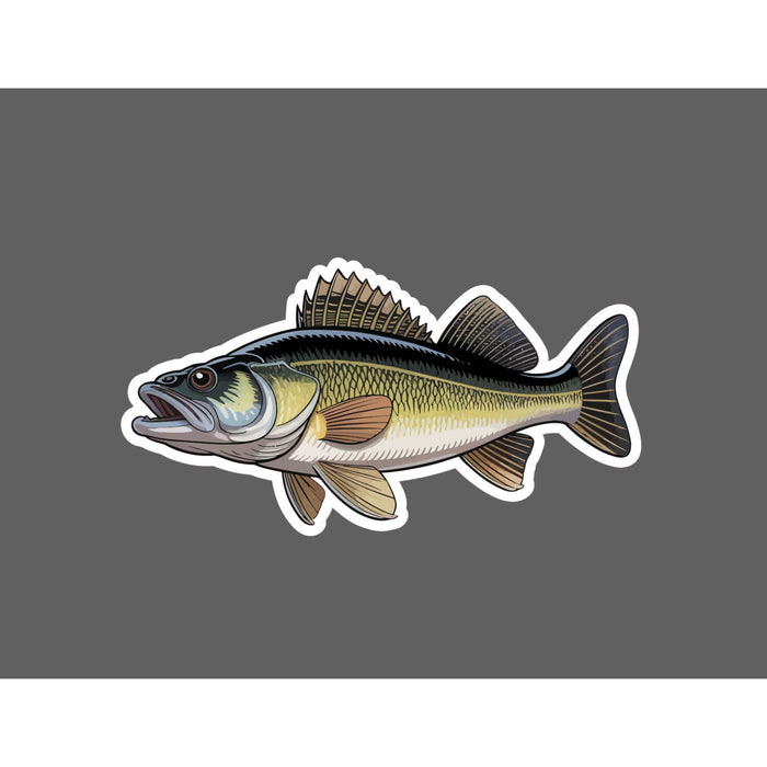 Walleye Sticker Fish Animal Outdoor Nature Wildlife Gift Waterproof NEW