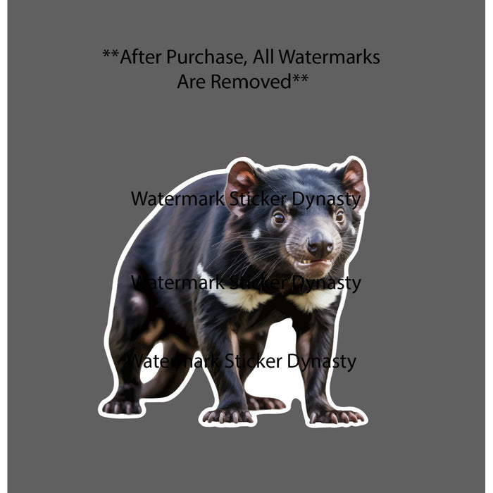 Tasmanian Devil Sticker Waterproof Decal Animal Wild Wildlife Gift NEW