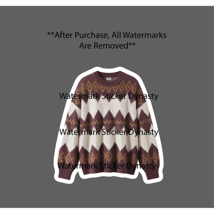 Sweater Sticker Waterproof Decal Fall Winter Season Clothes Cute Gift NEW