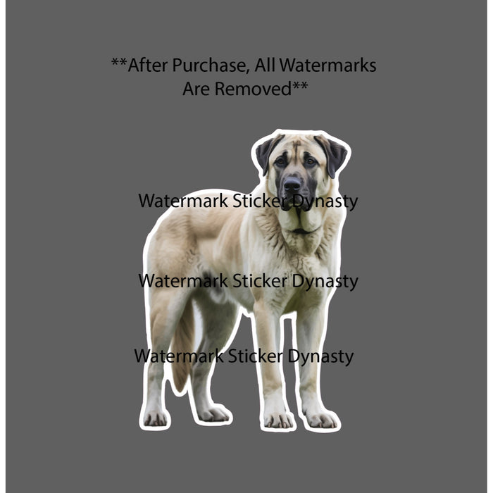 Kangal Sticker Waterproof Decal Dog Pet Farm Protection Livestock Gift NEW