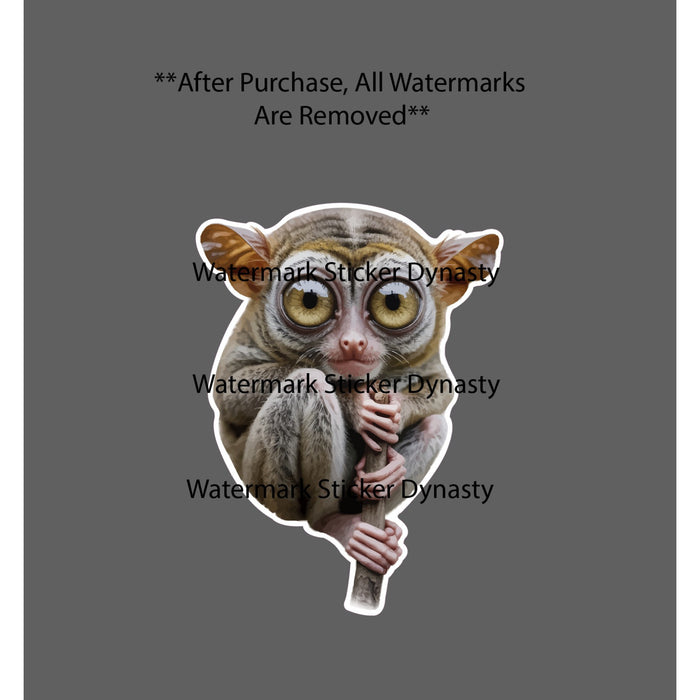 Tarsiar Monkey Sticker Waterproof Decal Animal Wildlife Outdoor Cute Gift NEW