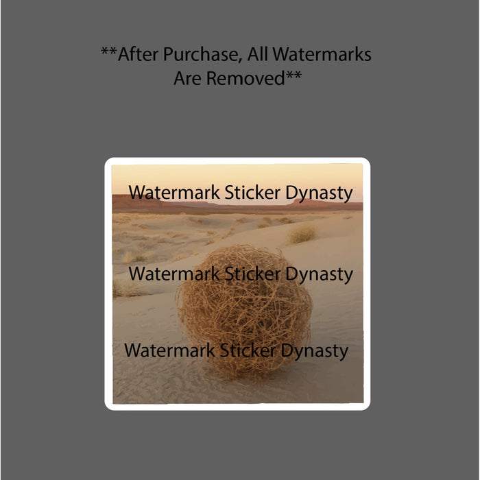Tumbleweed Sticker Waterproof Decal Desert Wa Wa Wa Outdoor Nature Gift NEW