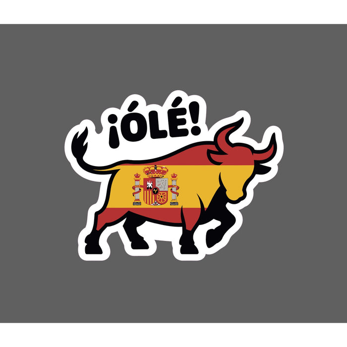 Spanish Matador Sticker Waterproof Decal Bull Spain Sport History Ole Gift NEW
