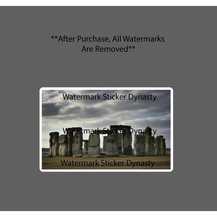 Stonehenge Sticker Waterproof Decal Ancient Mystery Travel History Gift NEW
