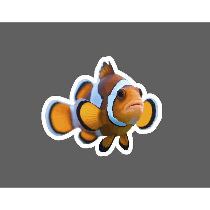 Clownfish Sticker Animal Fish Ocean Outdoor Wildlife Gift Waterproof NEW