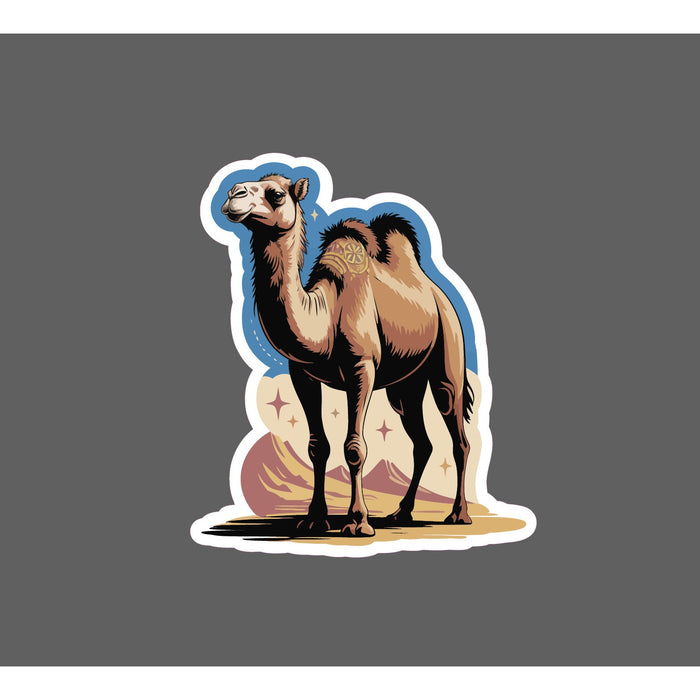 Camel Sticker Waterproof Decal Desert Animal Wildlife Nature Outdoor Gift NEW