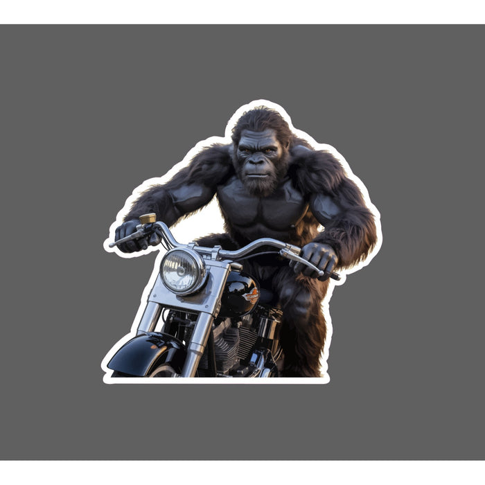 Bigfoot Motorcycle Sticker Waterproof Decal Outdoor Travel Funny Gift NEW