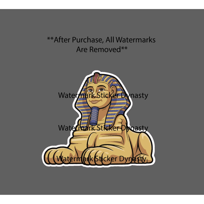 Great Sphinx of Giza Sticker Waterproof Decal Travel Egypt Ancient Gift NEW
