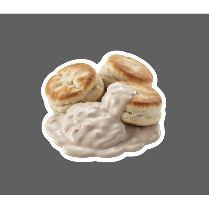 Biscuits and Gravy Sticker Southern Comfort Food Country Gift Waterproof NEW