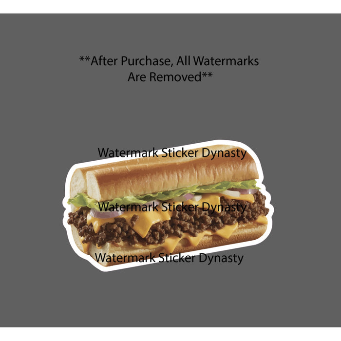 Chopped Cheese Sticker Waterproof Decal Food Dinner Lunch Gift NEW