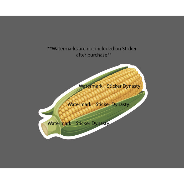 Corn on the Cob Sticker Waterproof Decal Farm Food Midwest Farmer Gift Home NEW