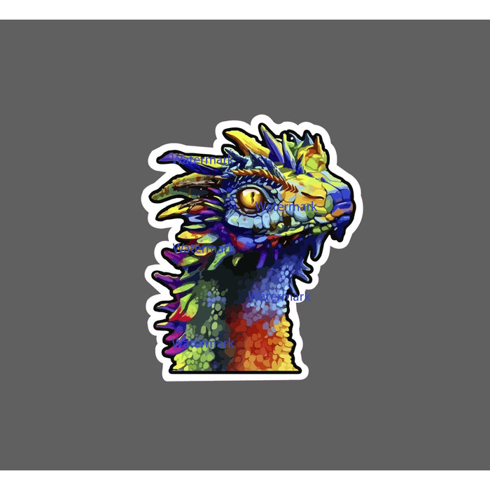 Rainbow Dragon Sticker Waterproof NEW