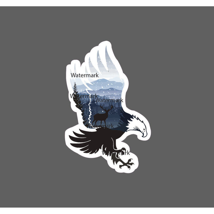 Eagle Nature Sticker Wildlife Waterproof