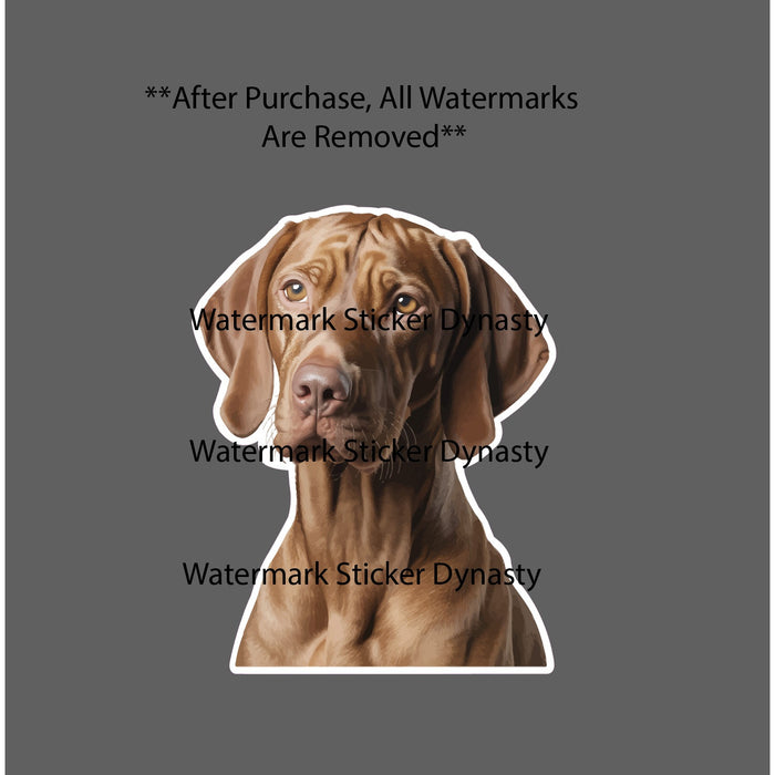 Vizsla Sticker Waterproof Decal Dog Breed Animal Family Friend Gift NEW
