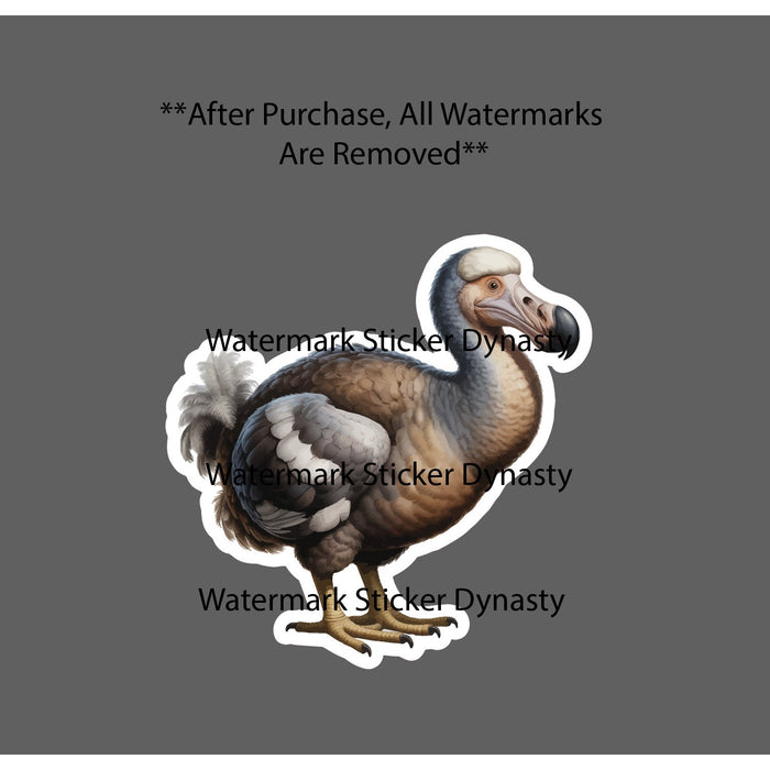 Dodo Bird Sticker Waterproof Decal Animal Extinct Wildlife Outdoor Gift NEW