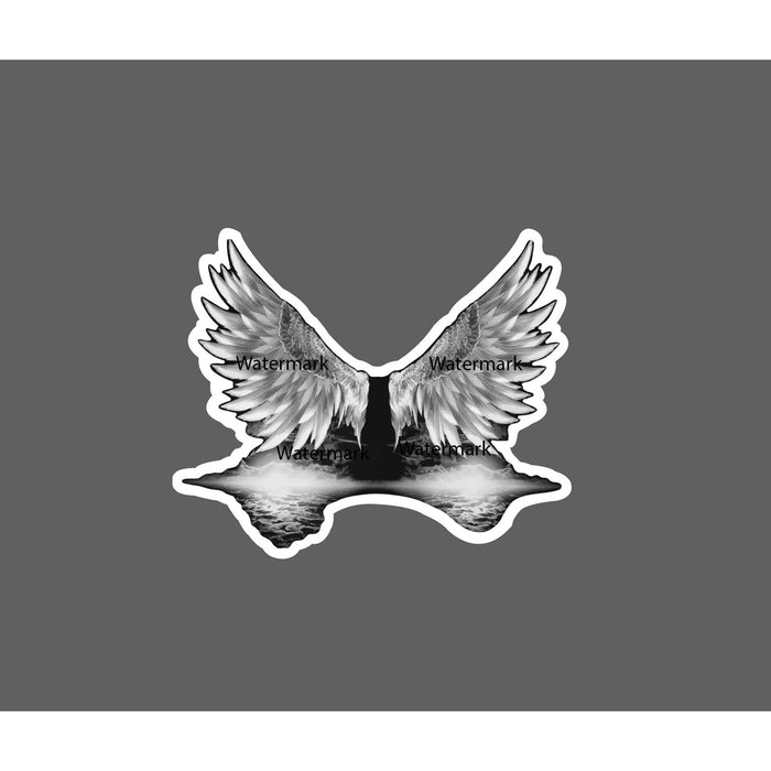 Angel Wings Sticker Clouds Heaven NEW