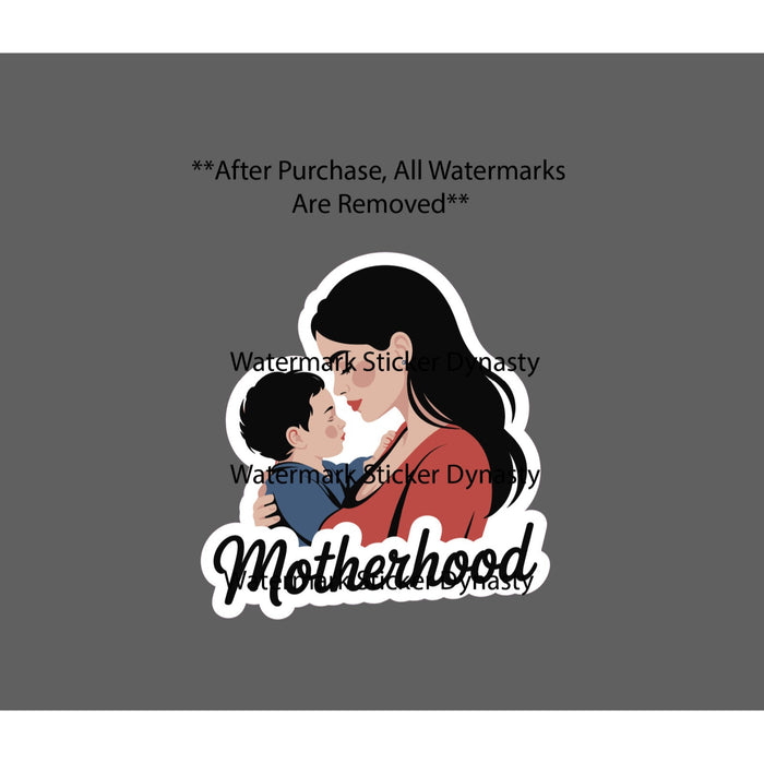 Motherhood Sticker Waterproof Decal Mom Mother Mama Child Family Gift NEW