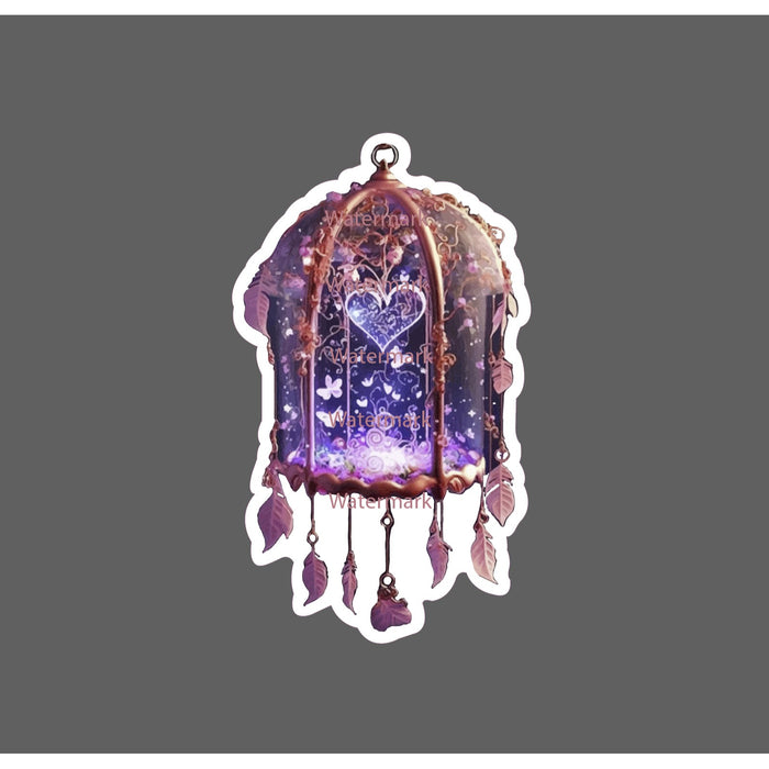 Bird Cage Sticker Magical Fantasy NEW