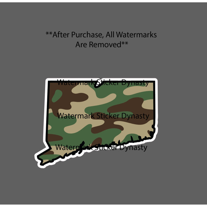 Oklahoma Sticker Waterproof Decal Camo State Hunting Fishing Outdoor Gift NEW