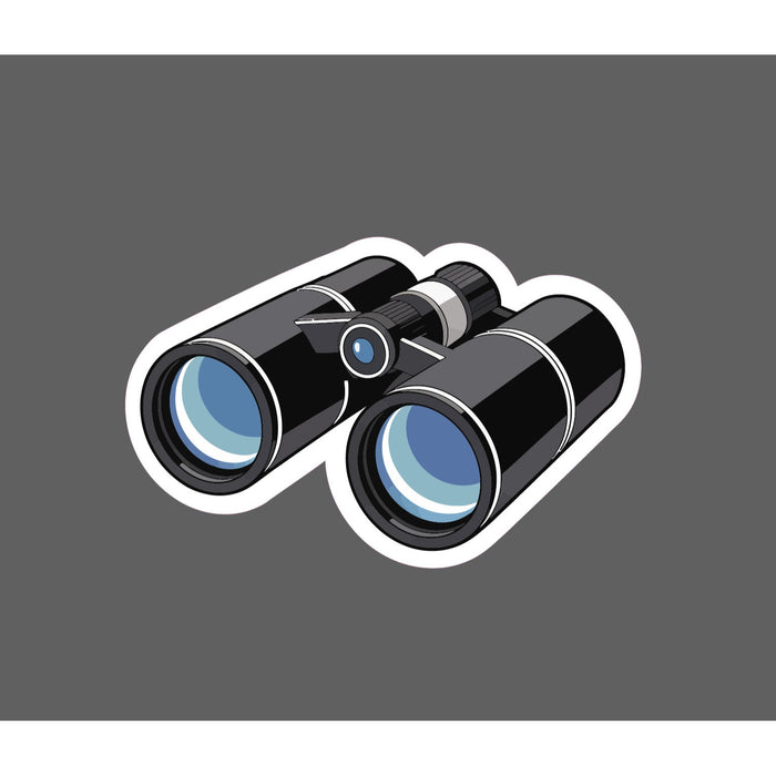 Binoculars Sticker Outdoor Nature Wildlife Hunting Gift Waterproof NEW