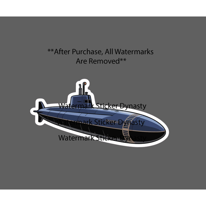 Submarine Sticker Waterproof Decal Ocean Travel Nautical Military Gift NEW